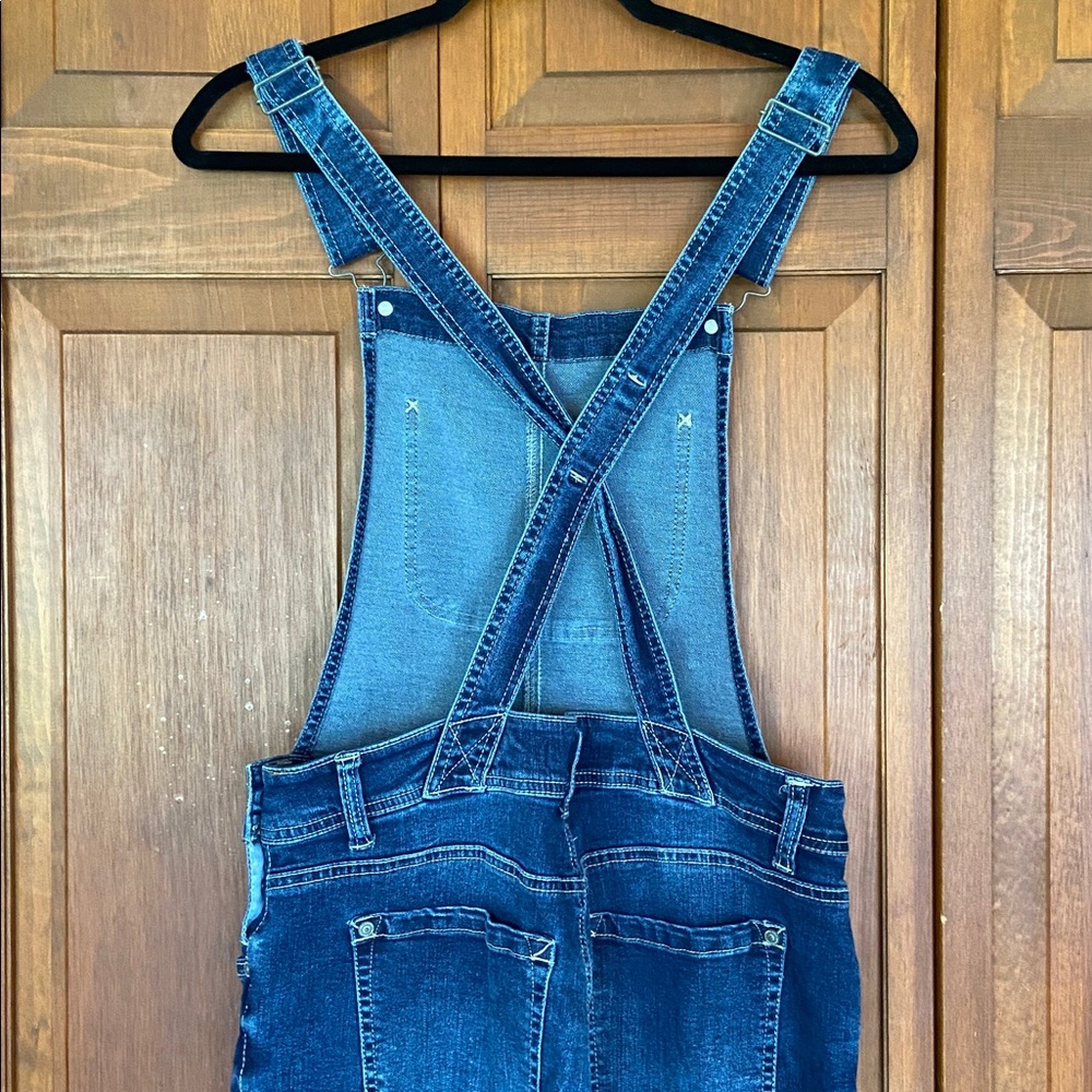 Wallflower Blue Denim Women Jeans Overalls Size Medium - Picture 4 of 16